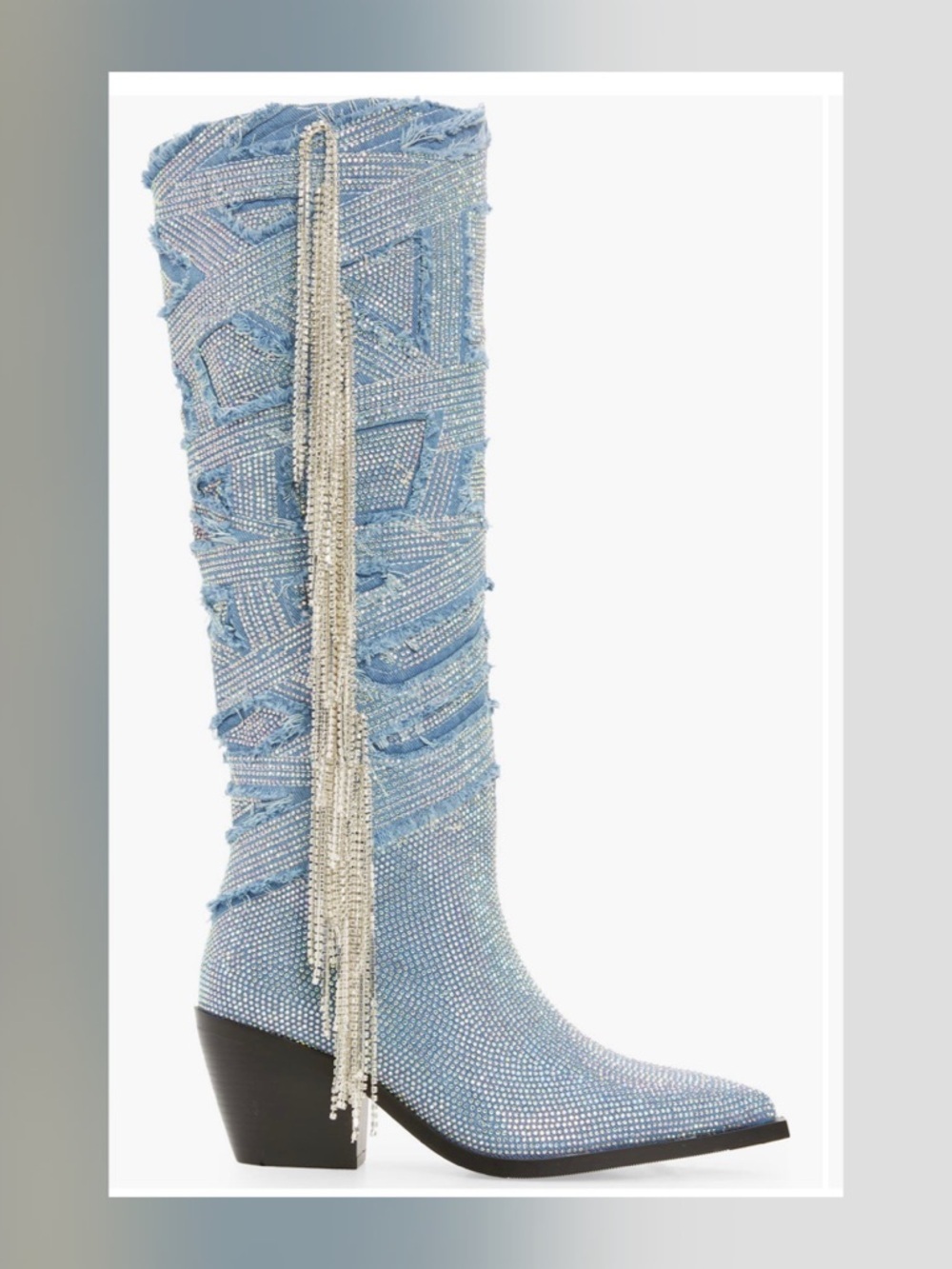 Azalea Wang Domingo Western Boot Women Size 6.5 - Picture 3 of 5